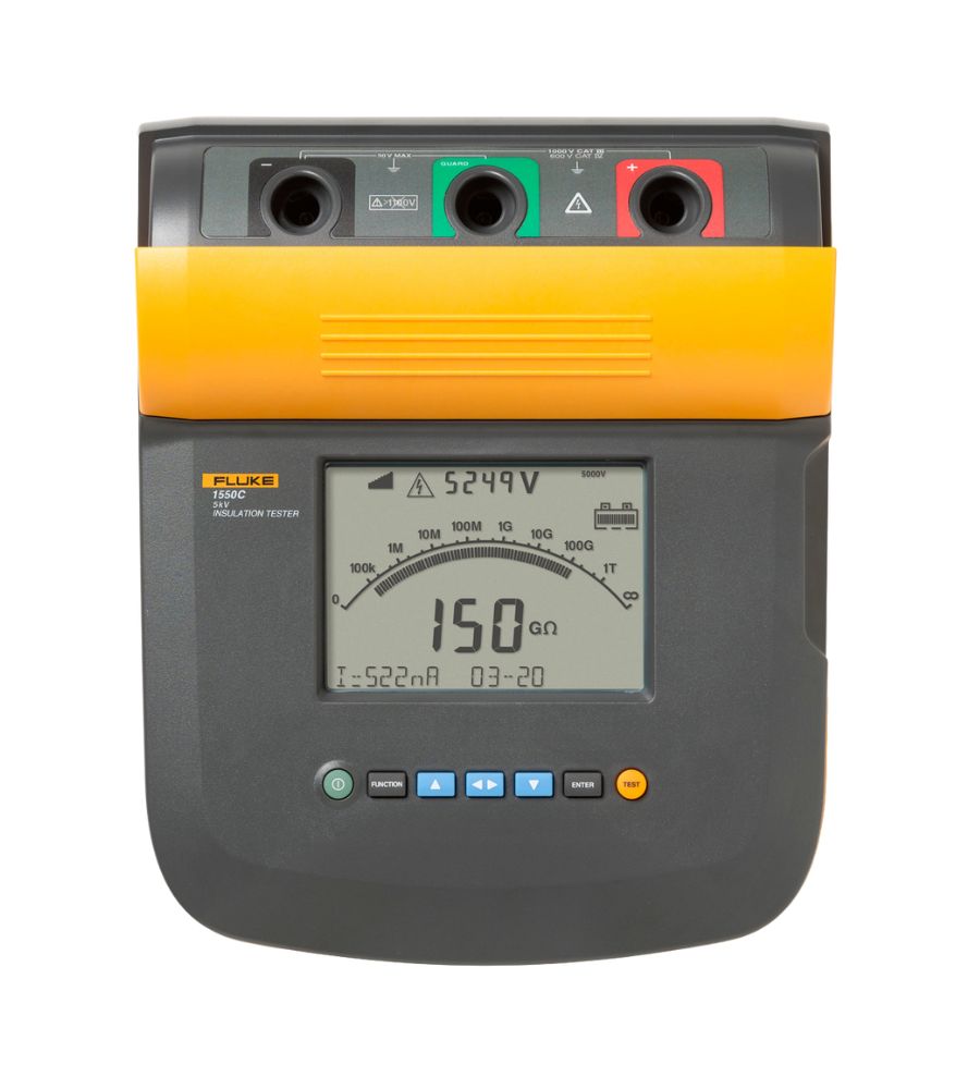 Comprobador de aislamiento Fluke 1550C FC 5 kV
